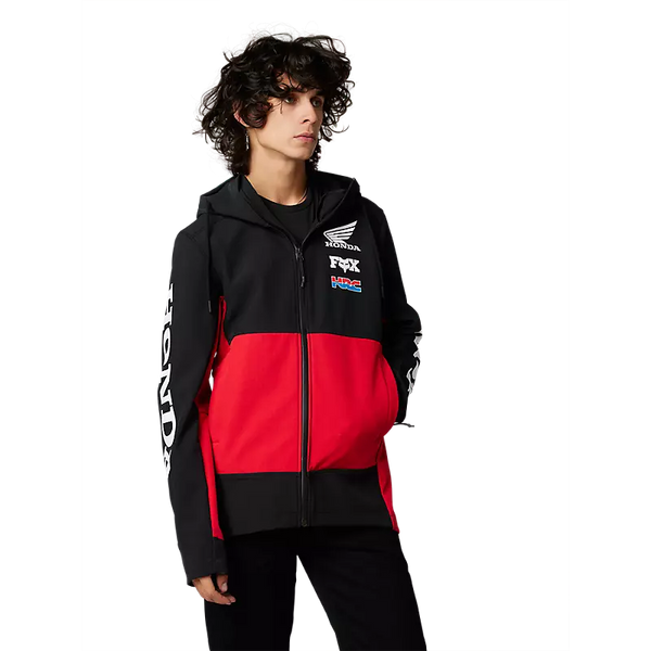 FOX HONDA PIT JACKET FLAME RED