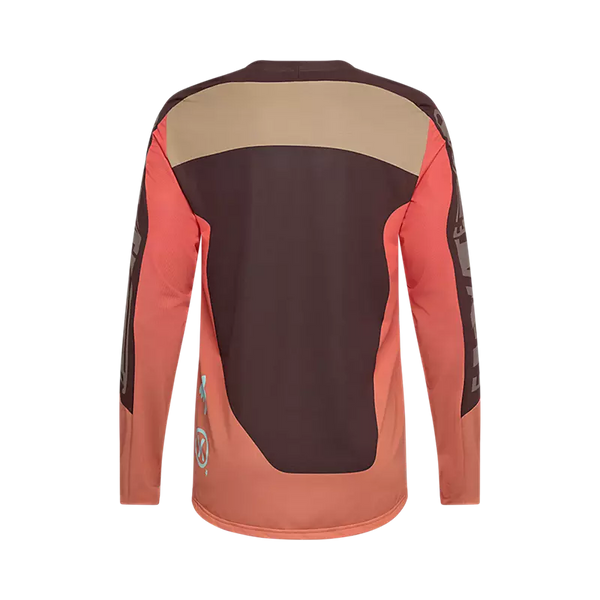 FOX FLEXAIR LS JERSEY ELEVATED COCOA