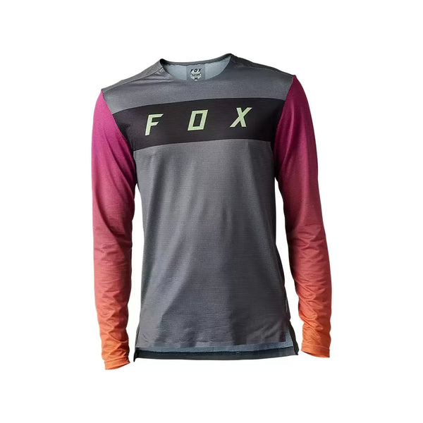 FOX FLEXAIR LS JERSEY ARCADIA PEWTER