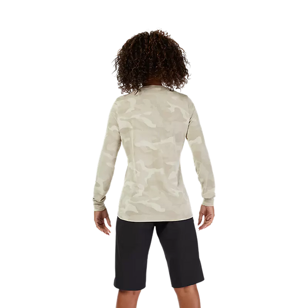 FOX W RANGER TRU DRI LS JERSEY CREAM