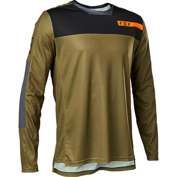 FOX DEFEND LS JERSEY MOTH BARK