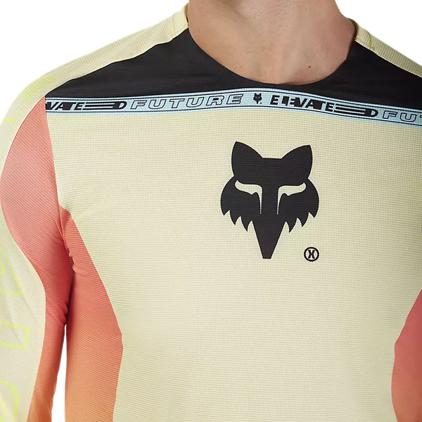 FOX FLEXAIR LS JERSEY ELEVATED LEMONADE