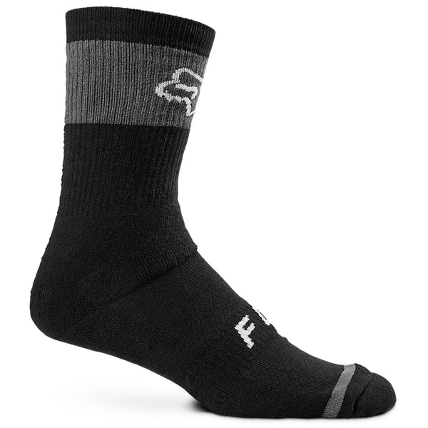 FOX 8" DEFEND WINTER SOCK BLACK