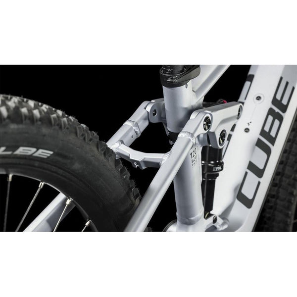 CUBE STEREO HYBRID 120 RACE 750 POLARSILVER´N´BLACK