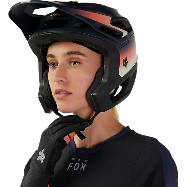 FOX W DEFEND THERMAL JERSEY LUNAR BLACK