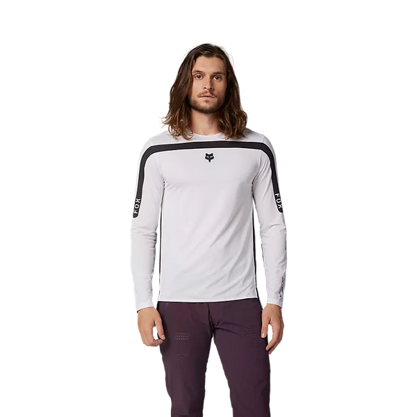 FOX FLEXAIR AVIATION LS JERSEY WHITE
