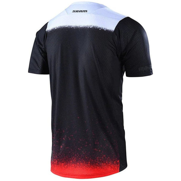 TROY LEE DESIGNS SKYLINE AIR SS JERSEY SRAM ROOST BLACK