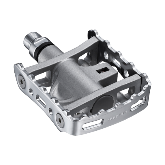 SHIMANO Pedale (SPD) PD-M324 Un lato Argento