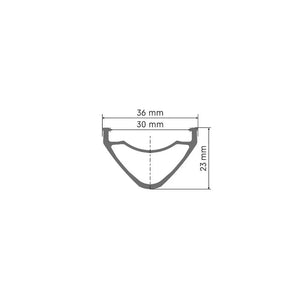 DT SWISS 29" FR 571 32 FORI NERO