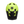 FOX DROPFRAME HELMET CE FLUORESCENT YELLOW
