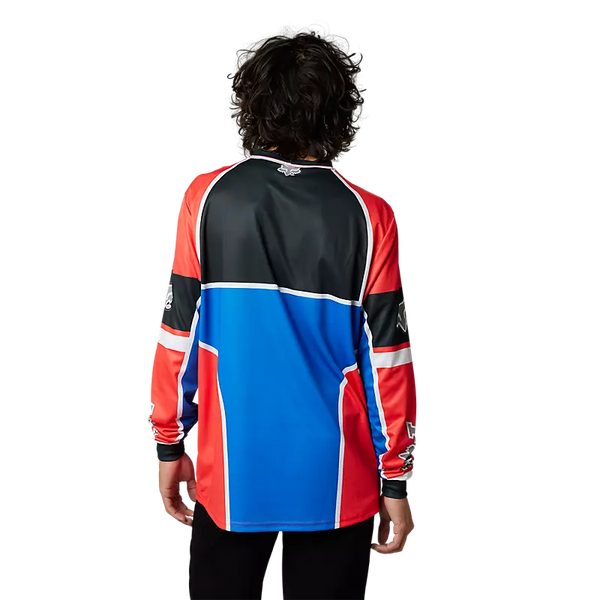 FOX BAYL LS JERSEY FLUO RED