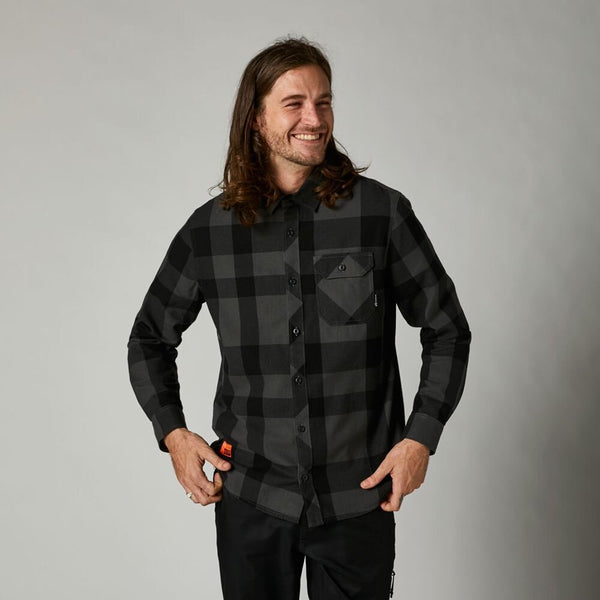 FOX VOYD 2.0 FLANNEL BLACK