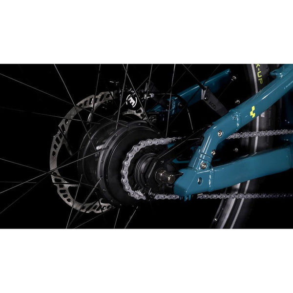 CUBE CARGO DUAL HYBRID 1000 BLUE´N´LIME
