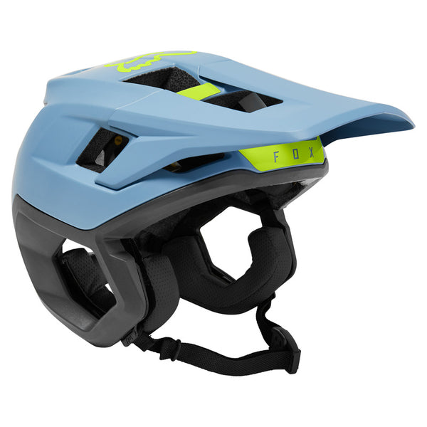 FOX DROPFRAME PRO HELMET, CE - DUSTY BLUE