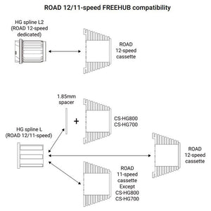 Cassetta 12v 11-30 CS-R8101 - Ultegra
