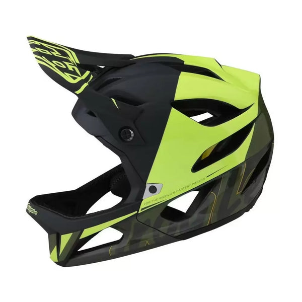 TROY LEE DESIGNS STAGE HELMET NOVA GLO YELLOW