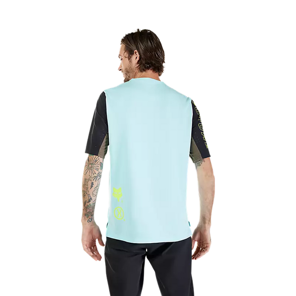 FOX DEFEND SS JERSEY ELEVATED LIGHT BLUE