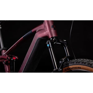 CUBE  STEREO HYBRID 120 ONE 750 RUBYRED ' N ' BLACK