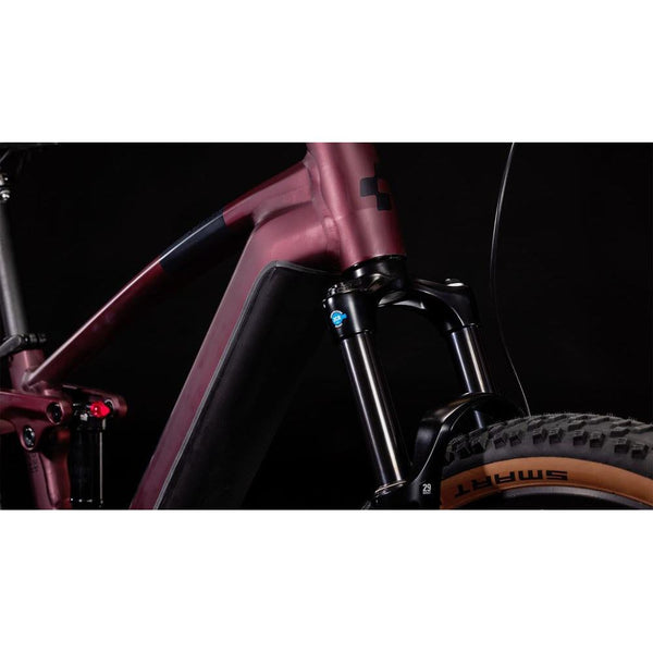 CUBE  STEREO HYBRID 120 ONE 750 RUBYRED ' N ' BLACK