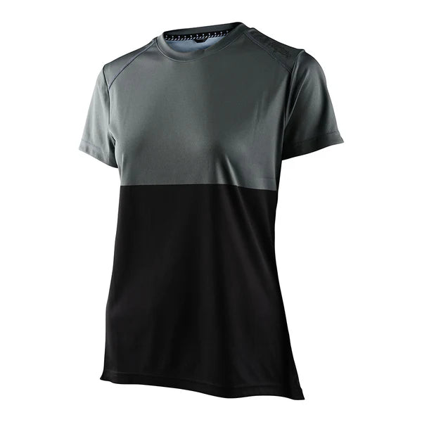 TROY LEE DESIGNS LILIUM SS JERSEY BLOCK GREEN/BLACK
