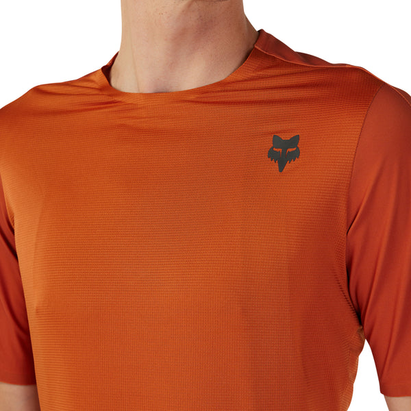 FOX FLEXAIR ASCENT SS JERSEY BURNT ORANGE
