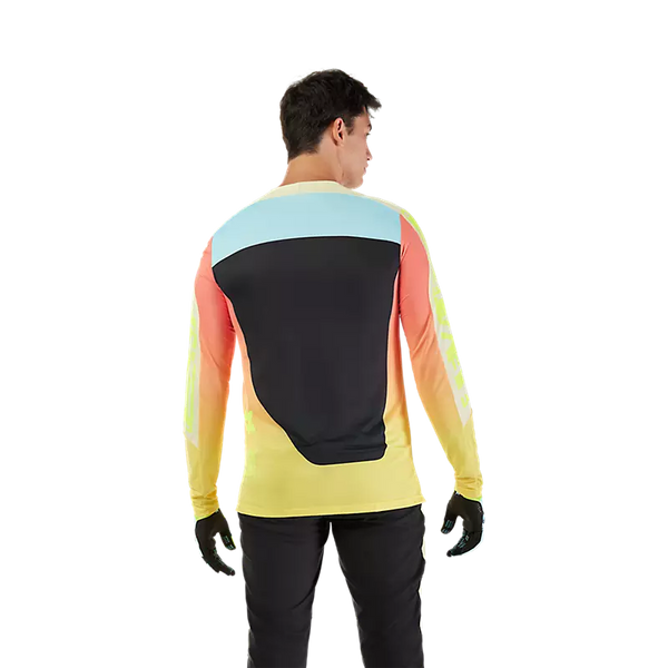 FOX FLEXAIR LS JERSEY ELEVATED LEMONADE