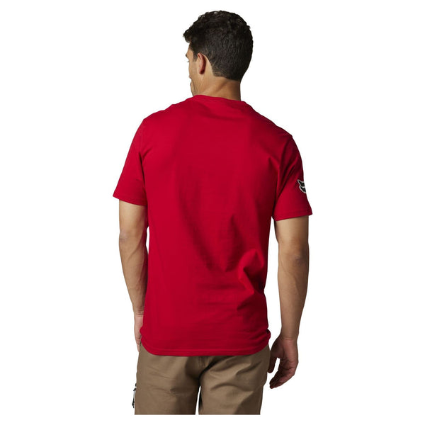 FOX EFEKT SS PREM TEE FLAME RED
