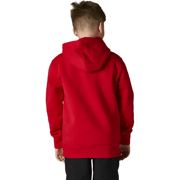 FOX YOUTH PINNACLE PO FLEECE FLAME RED