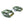 ACID PEDALS FLAT A3-ZP R OLIVE