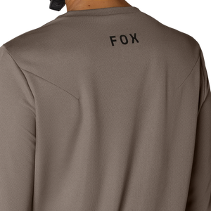 FOX W RANGER LS JERSEY FOX HEAD NUTMEG