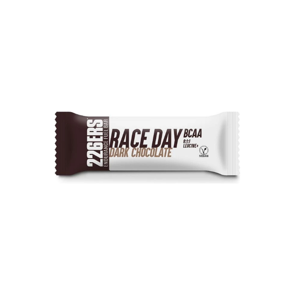 RACE DAY BAR BCAA BARRETTA ENERGETICA VEGANA 40G CIOCCOLATO FONDENTE