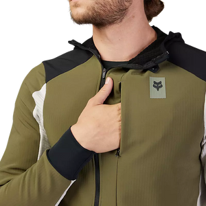 FOX DEFEND THERMAL HOODIE OLIVE GREEN
