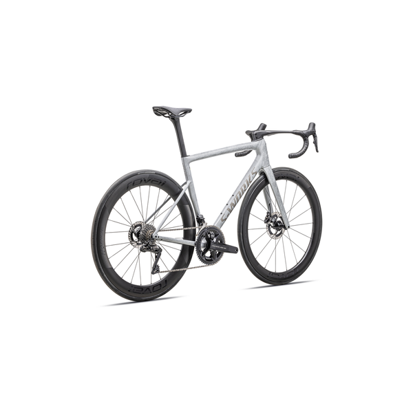 SPECIALIZED S-WORKS TARMAC SL8 DI2 GLOSS DOVE GREY / SILVER DUST BLURRED IMPASTO / BLACK PEARL