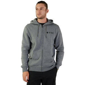FELPA IN PILE ZIP ABSOLUTE GRIGIO