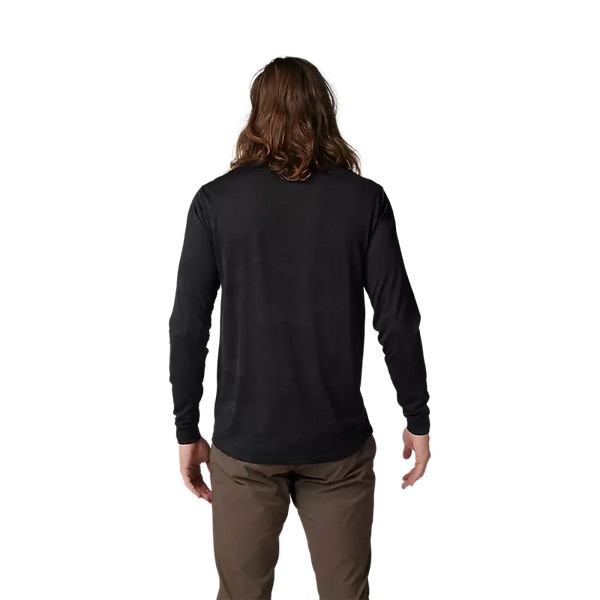 FOX RANGER TRU DRI LS JERSEY - BLACK