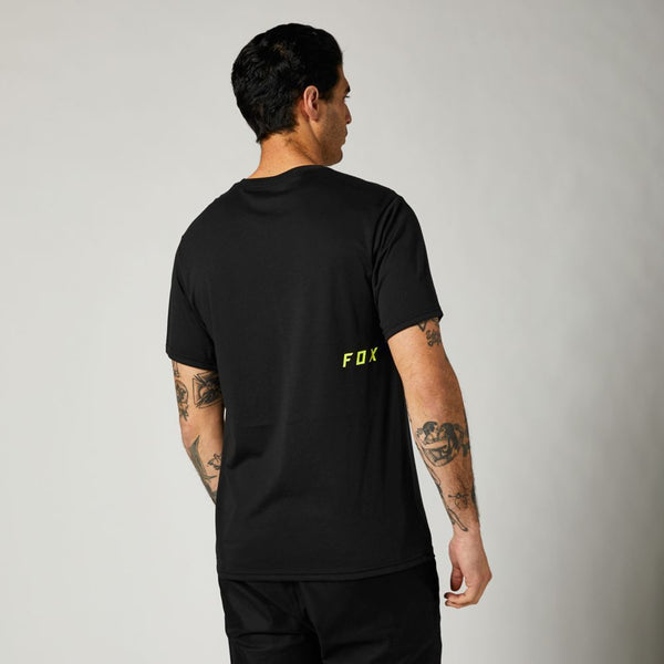 FOX MIRER SS TECH TEE BLACK