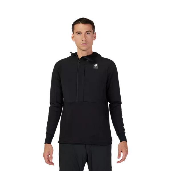 FOX DEFEND THERMAL HOODIE BLACK