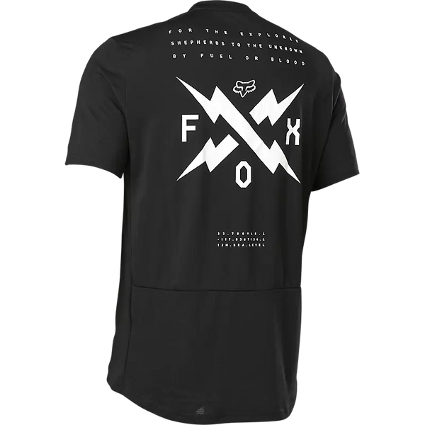 FOX RANGER DR SS JERSEY CALIBRATED BLACK