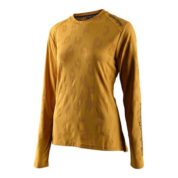 TROY LEE DESIGNS LILIUM LS JERSEY JACQUARD HONEY