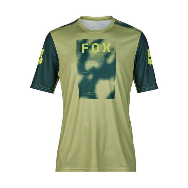 FOX RANGER SS JERSEY RACE TAUNT - PALE GREEN
