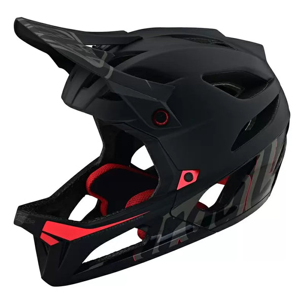 TROY LEE DESIGNS STAGE HELMET SIGNATURE BLACK
