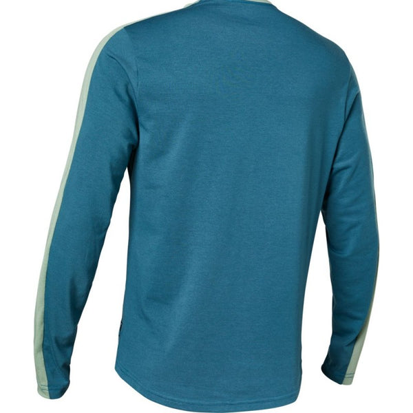 FOX RANGER DR MID LS JRSY NEW GRAPH SLATE BLU