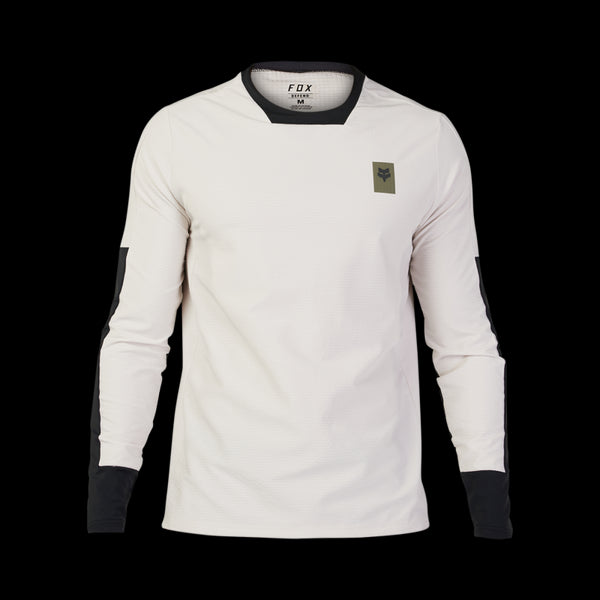 FOX DEFEND THERMAL JERSEY VINTAGE WHITE