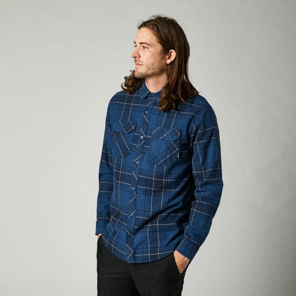 FOX TRAILDUST 2.0 FLANNEL DARK INDIGO