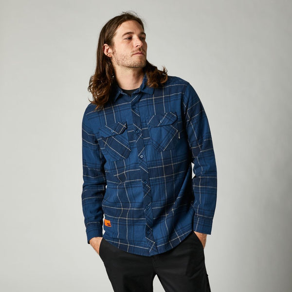 FOX TRAILDUST 2.0 FLANNEL DARK INDIGO