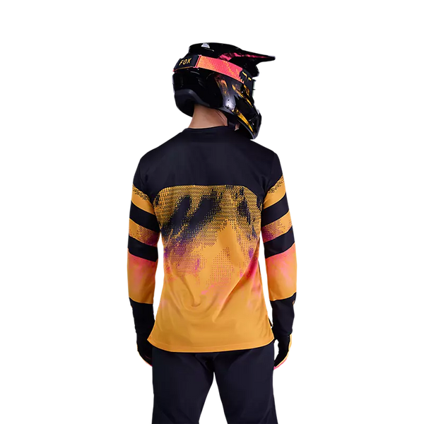 FOX RANGER LS JERSEY KAIROS TANGERINE