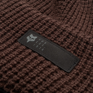 FOX BERRETTO ZENTHER BEANIE COCOA