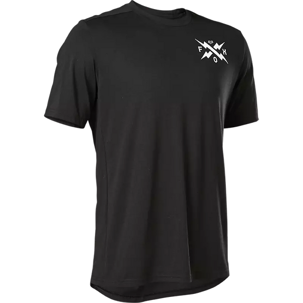 FOX RANGER DR SS JERSEY CALIBRATED BLACK