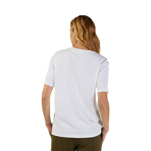FOX W LEVEL UP SS TEE WHITE