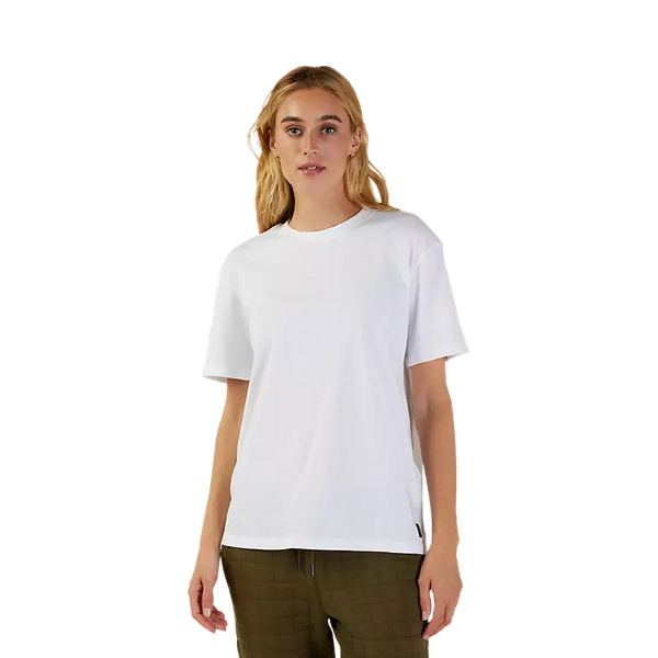 FOX W LEVEL UP SS TEE WHITE